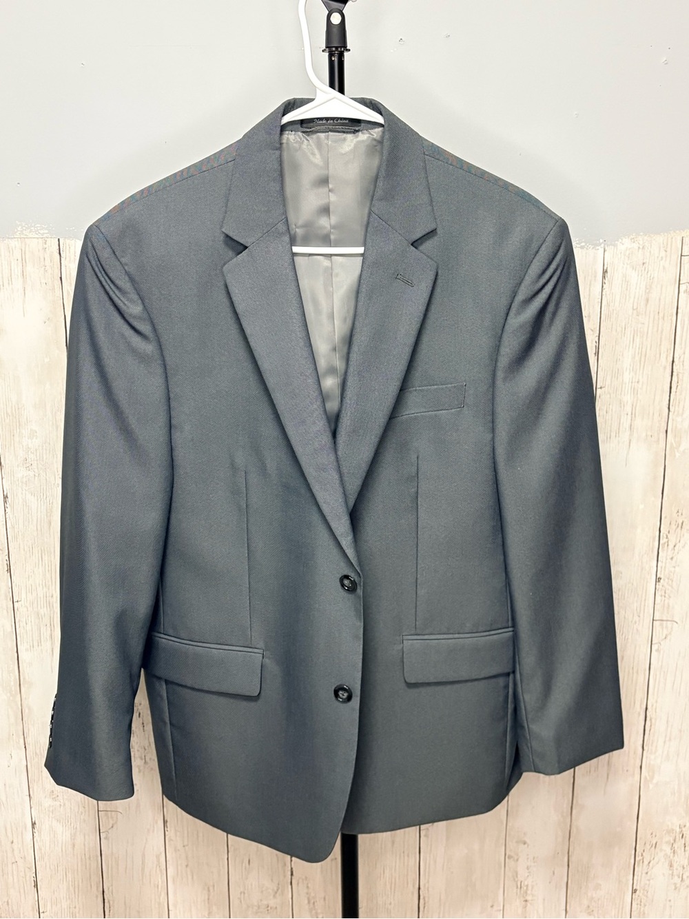 Michael Kors Men's Classic Two-Button Gray Blazer